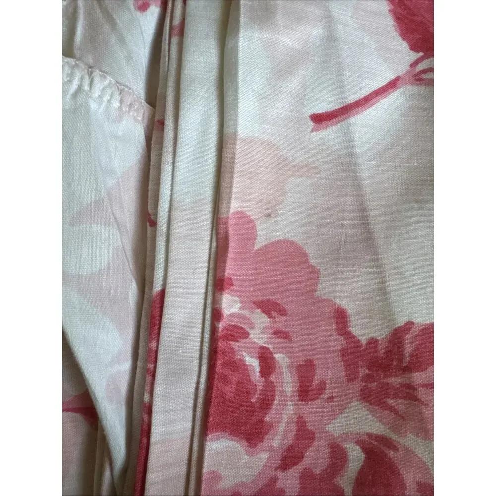 VTG Thomaston New Era Pink And White Flower/ Double Flat & Fitted Set